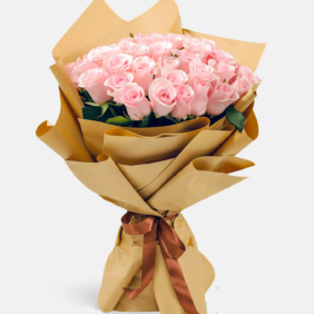 Burdur Çiçekçi Pink Athena 30 Roses
